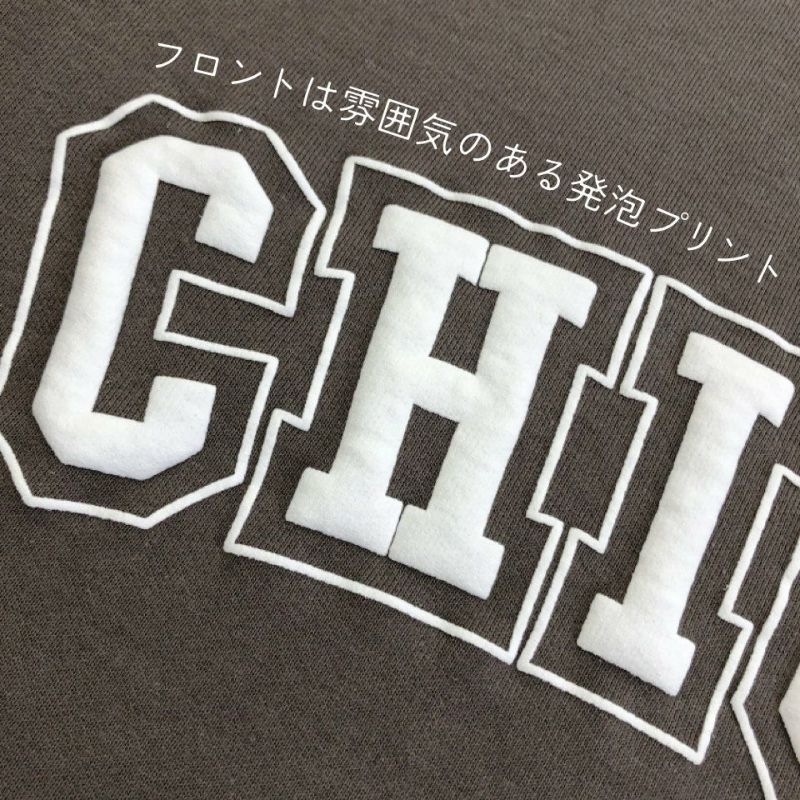 ワイドTシャツ（ミニ裏毛）「CHICAGO」（シカゴ） | TシャツのOJICO