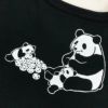 ワイドTシャツ（ミニ裏毛）「PANDAIFUKU」（ぱんだいふく）バックアップ