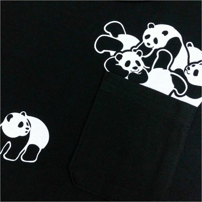 半袖Tシャツ「PANPANDA」（ぱんぱんだ） | TシャツのOJICO
